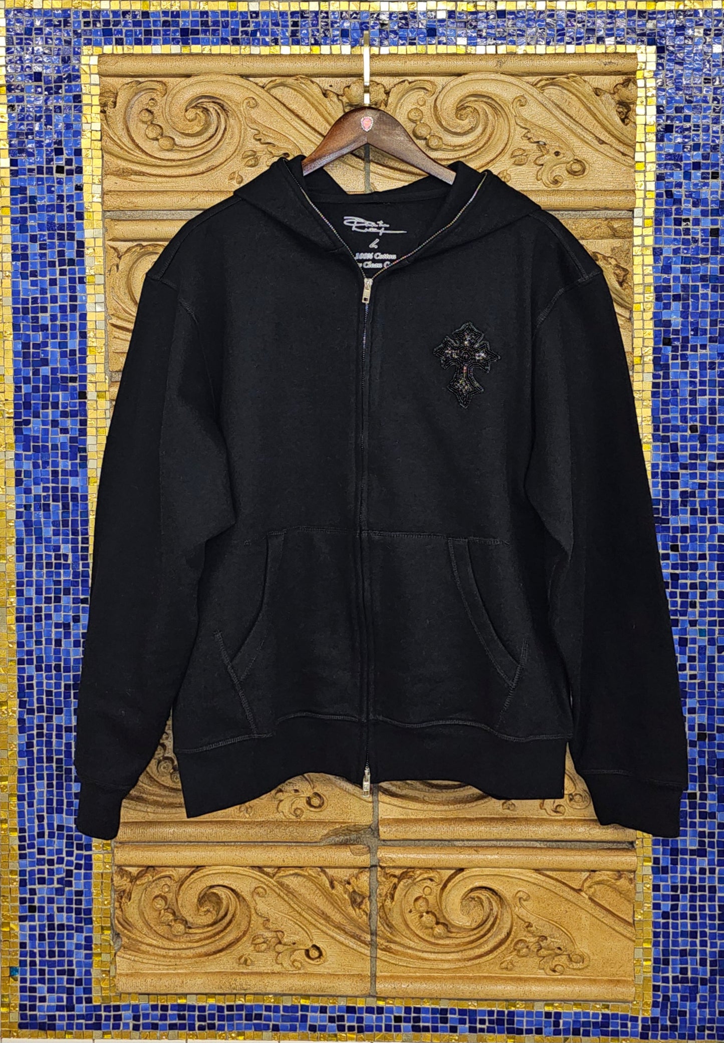 Duarte Lateef Body Bag Full Zip Reflective Hoodie