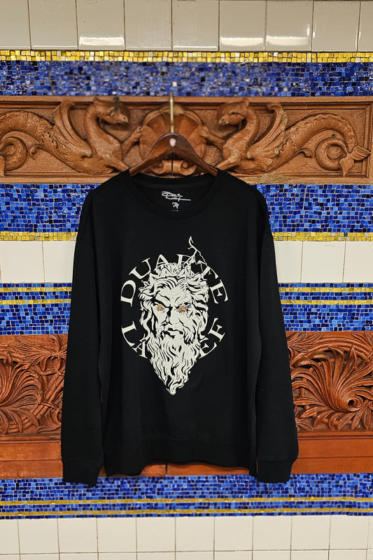 Duarte Lateef Embossed Jewel Embellished Crewneck