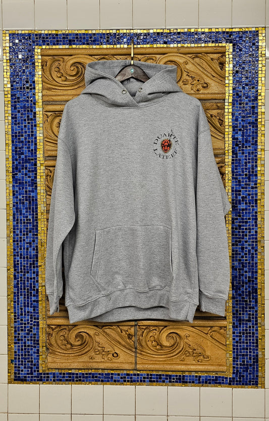 Duarte Lateef Logo Grey Hoodie