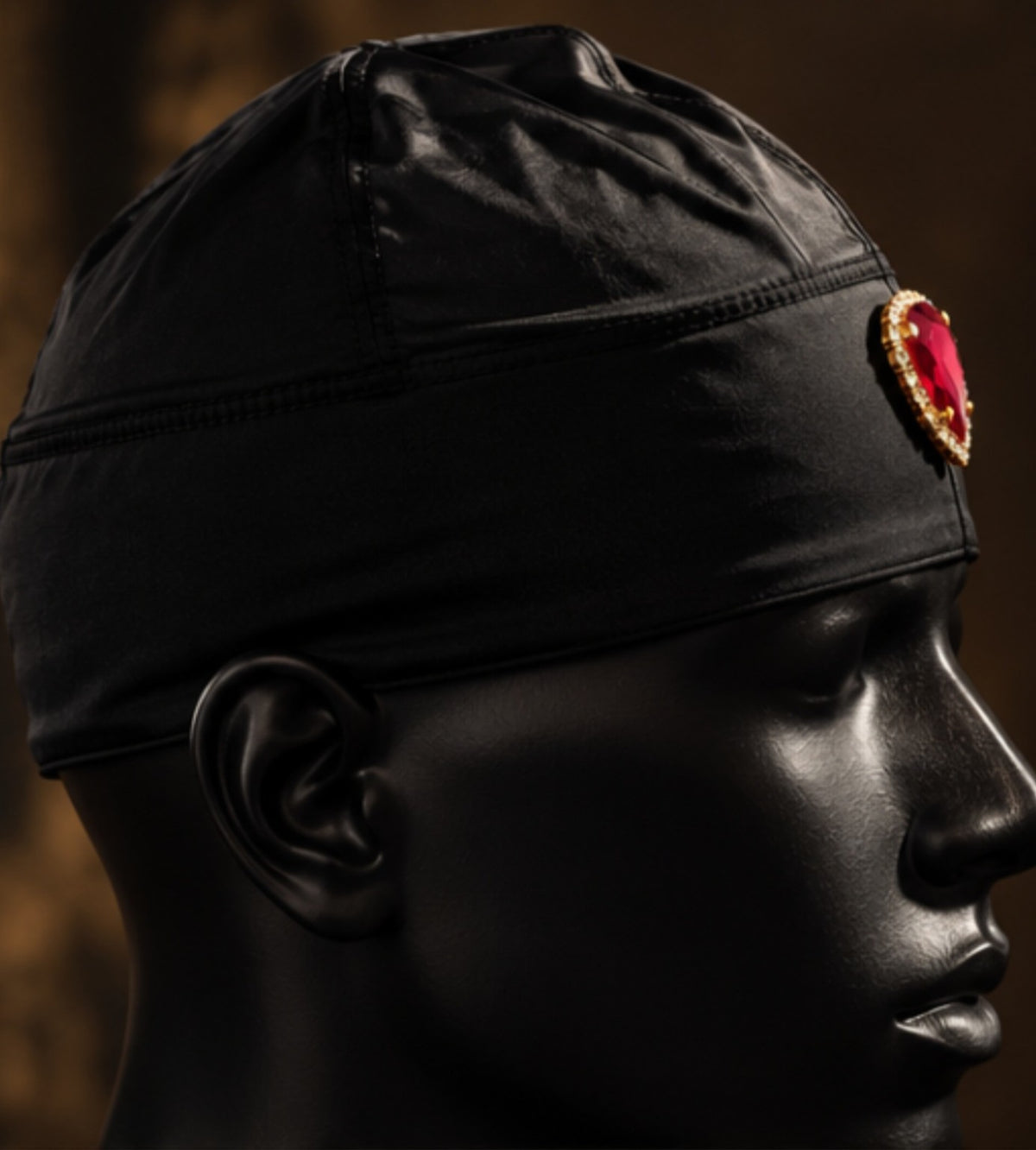 The Relic Dome 001 Ruby worn side profile