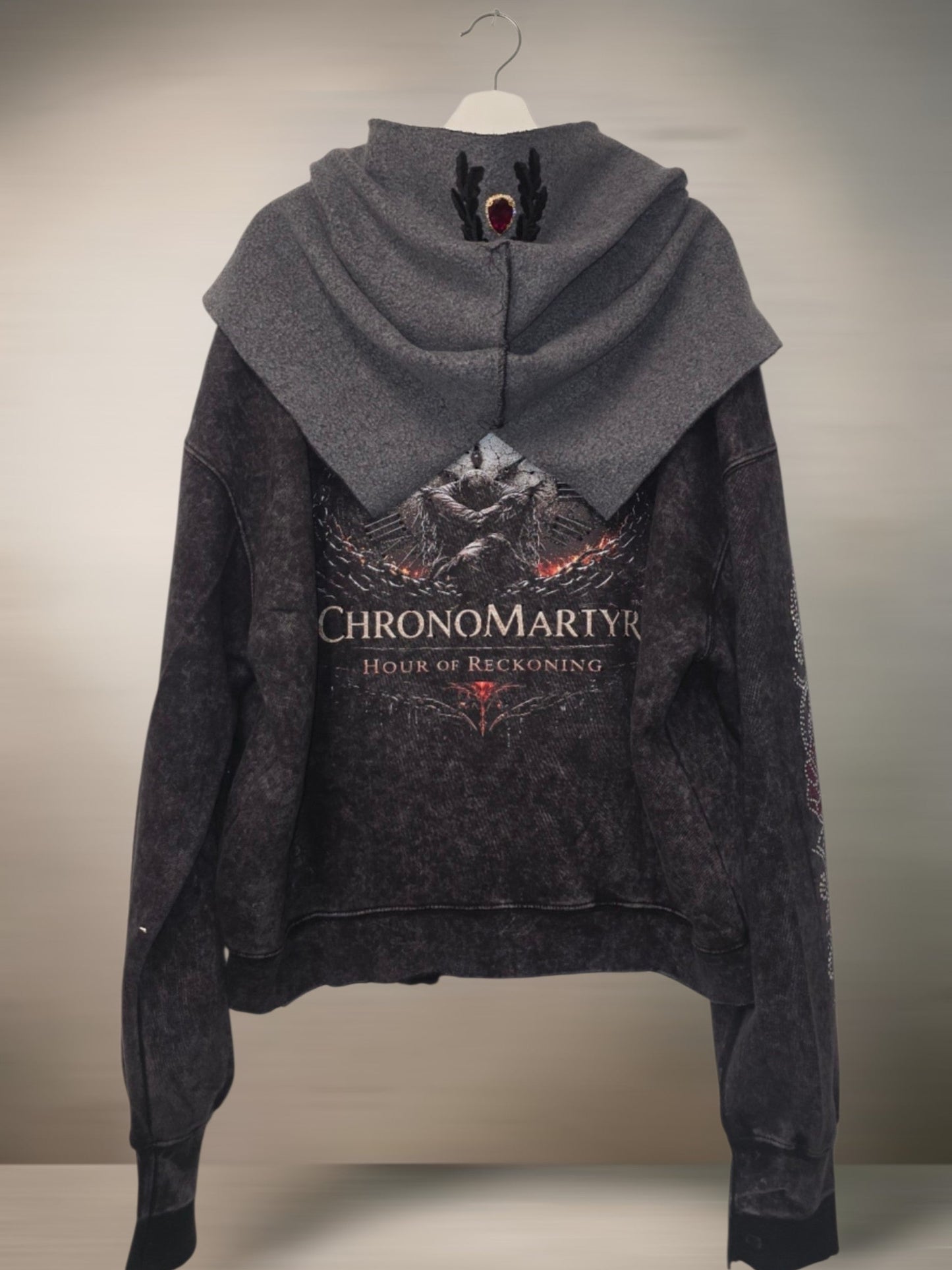 ChronoMartyr – LIMITED EDITION Hour of Reckoning Hooded Zip Hoodie