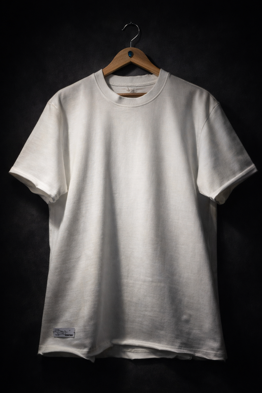 Distressed Heritage drop shoulder t shirt