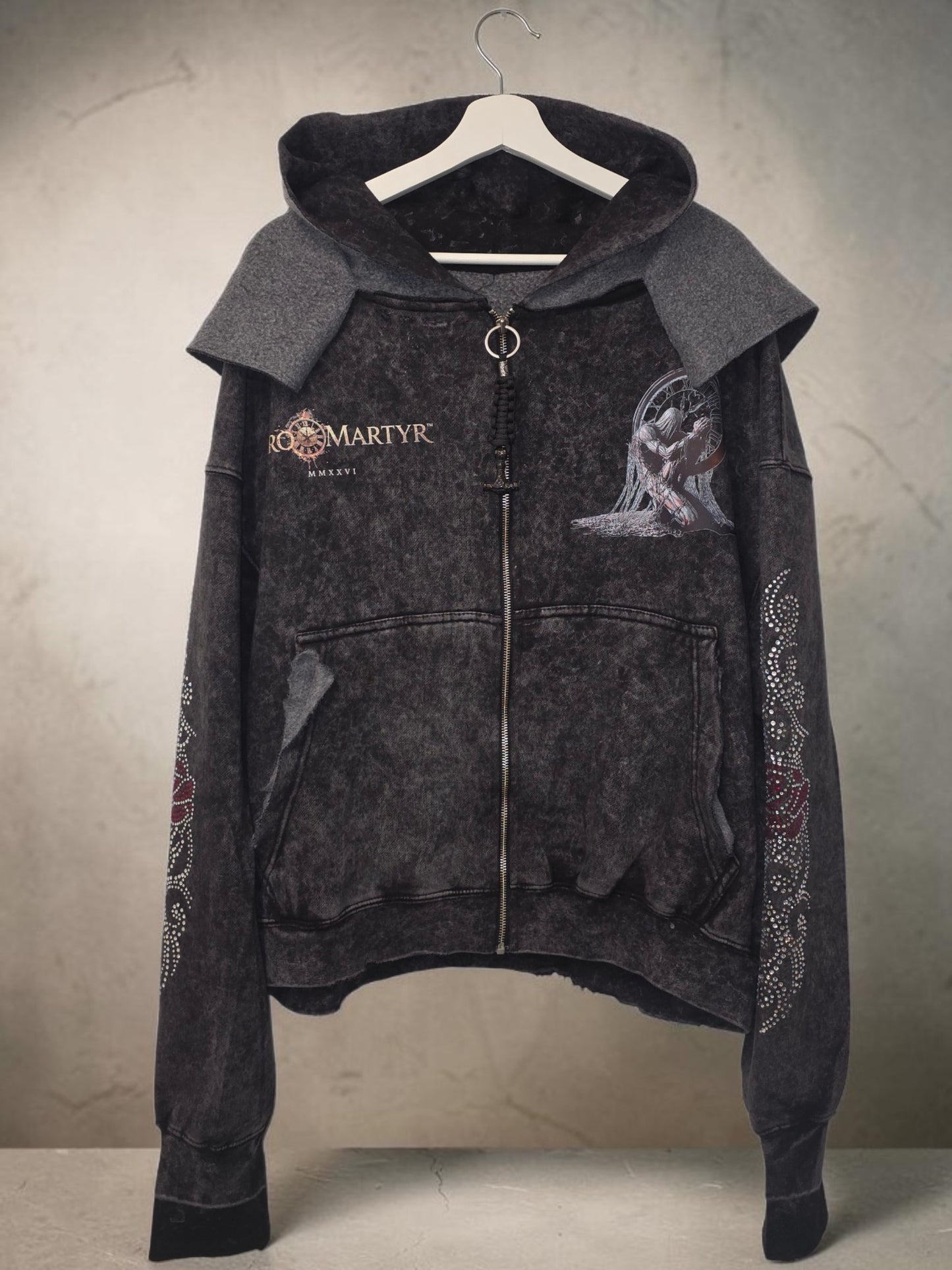 ChronoMartyr – LIMITED EDITION Hour of Reckoning Hooded Zip Hoodie