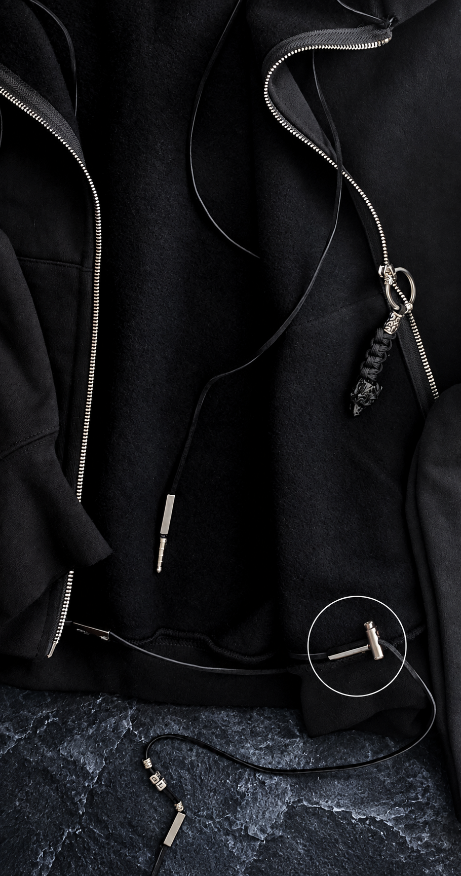 Black Mantle Hoodie — Limited Edition Heavyweight