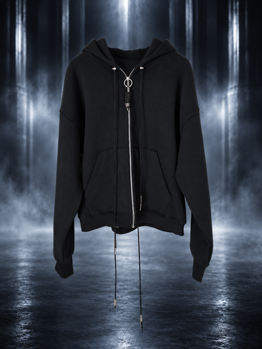 Black Mantle Hoodie — Limited Edition Heavyweight