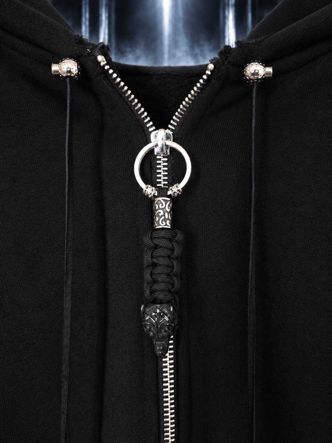 Black Mantle Hoodie — Limited Edition Heavyweight