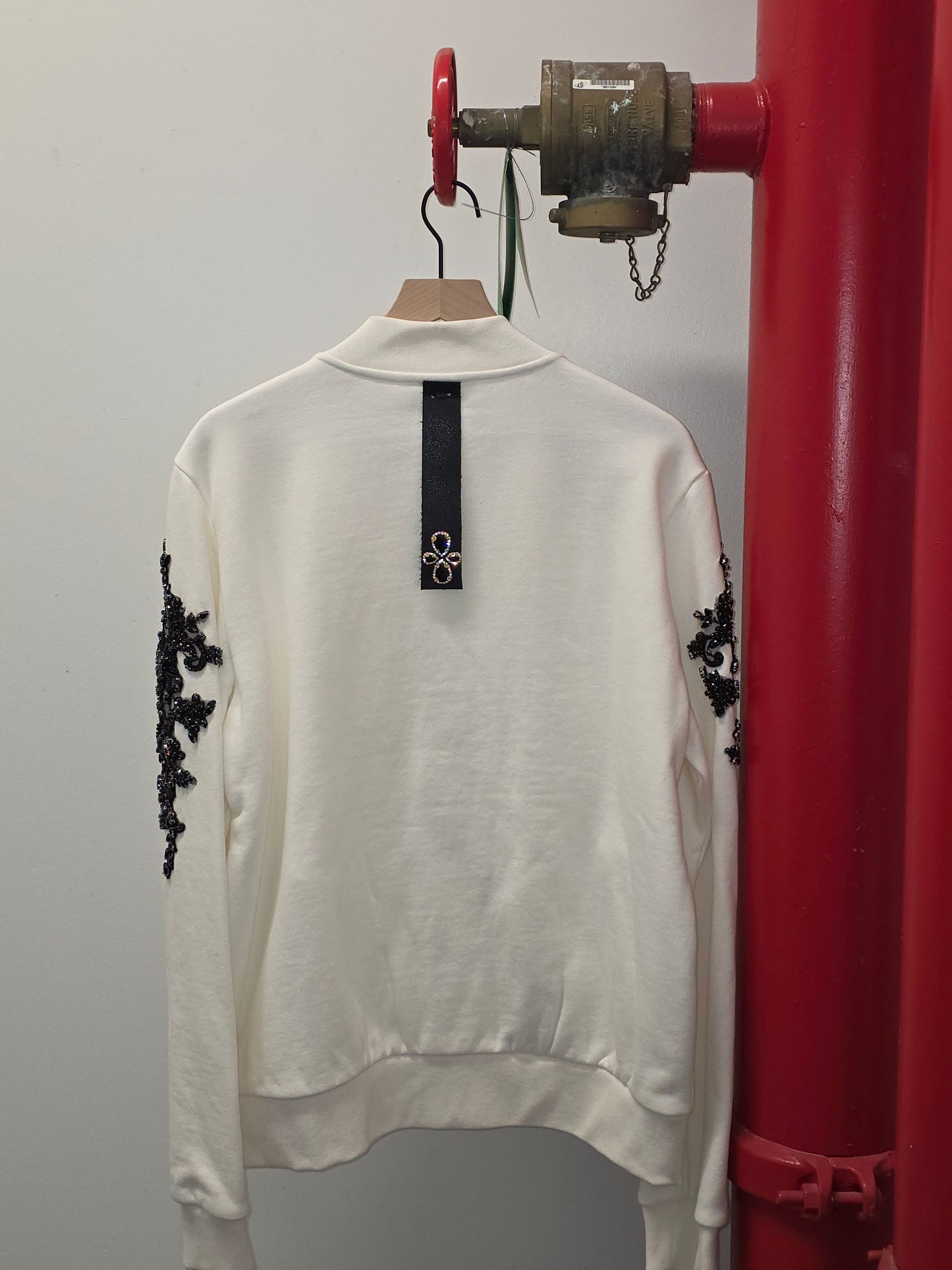 Duarte Lateef Embellished Letterman Jacket